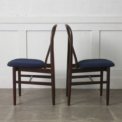 ダイニングチェア 2脚セット / 張替済