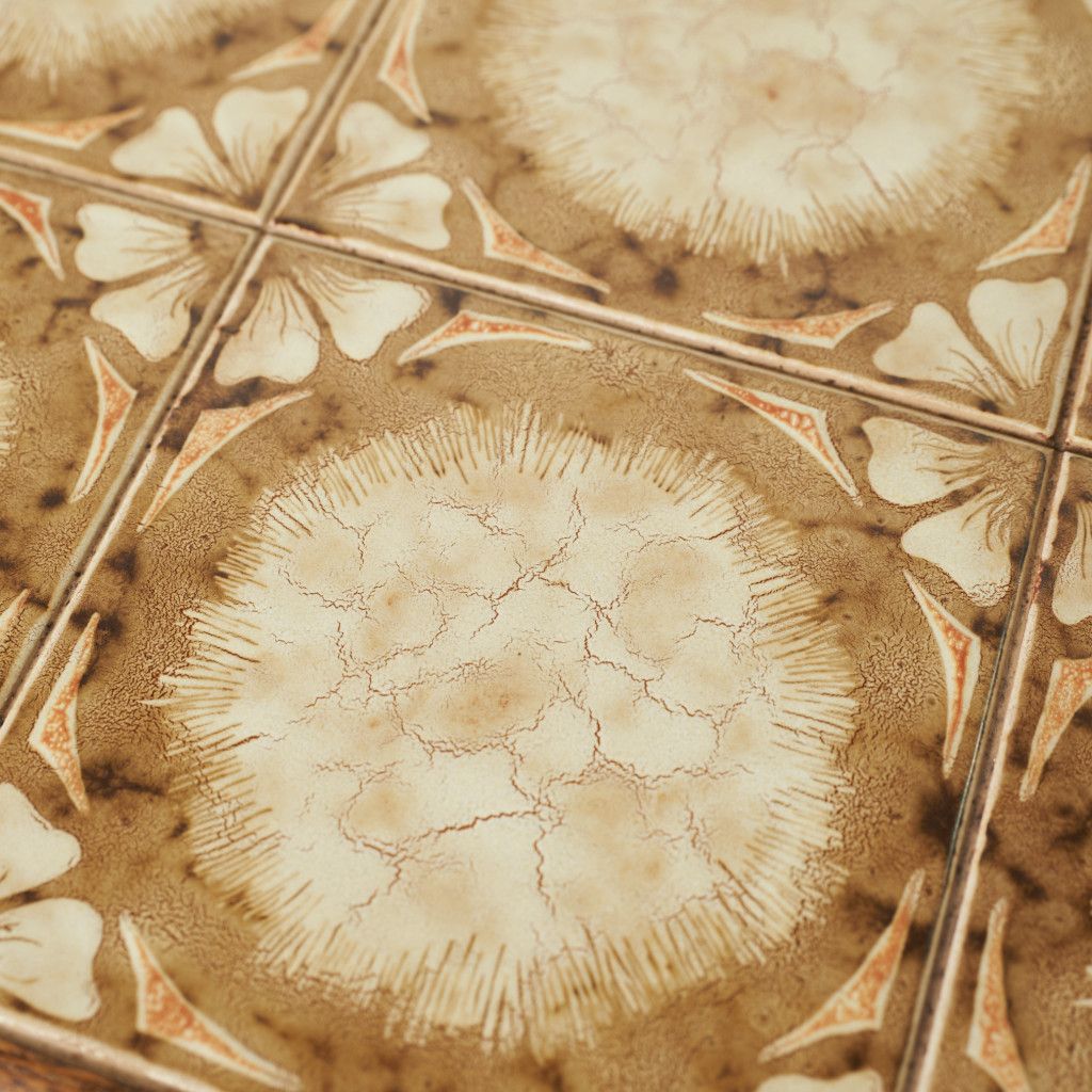 タイルトップ コーヒーテーブル