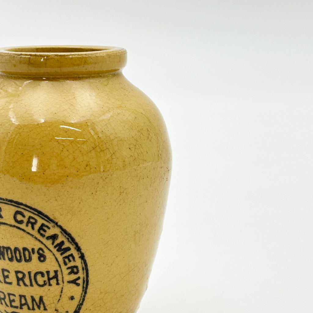 アンティーク 陶器製ポット