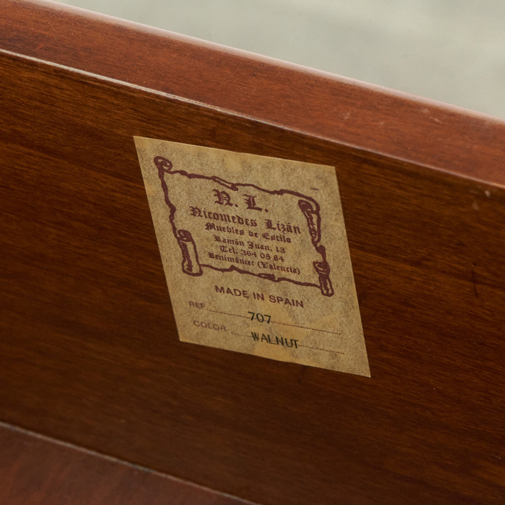 スペイン製 クラシック 両袖デスク