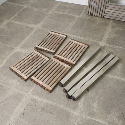 ガーデンユニットテーブル & グリル セット