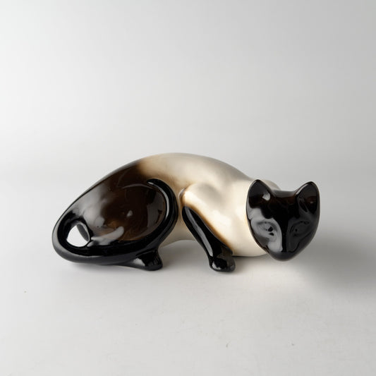 英国ヴィンテージ 猫のフィギュリン