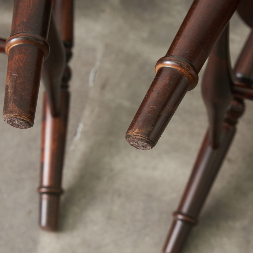 ラウンドテーブル ＆ アームチェア2脚 3点セット