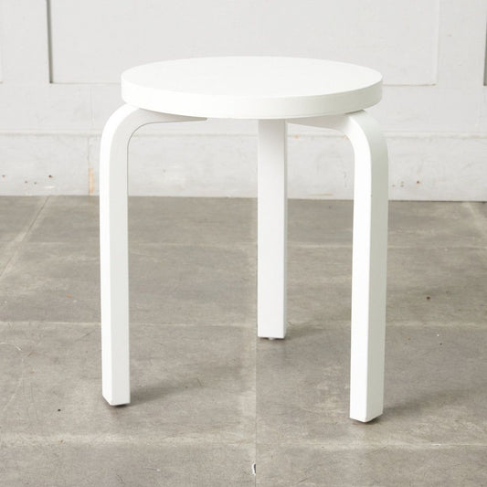 Artek スツール60 / オールホワイトラッカー