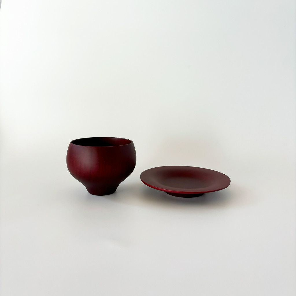 カップ & ソーサー TSUBO ブラウン