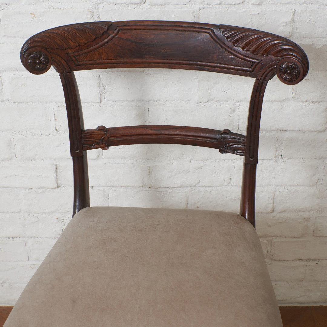 英国アンティーク リージェンシー様式 ダイニングチェア