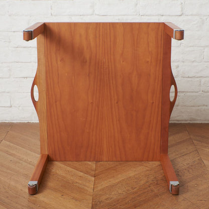 キャスター付きリビングテーブル