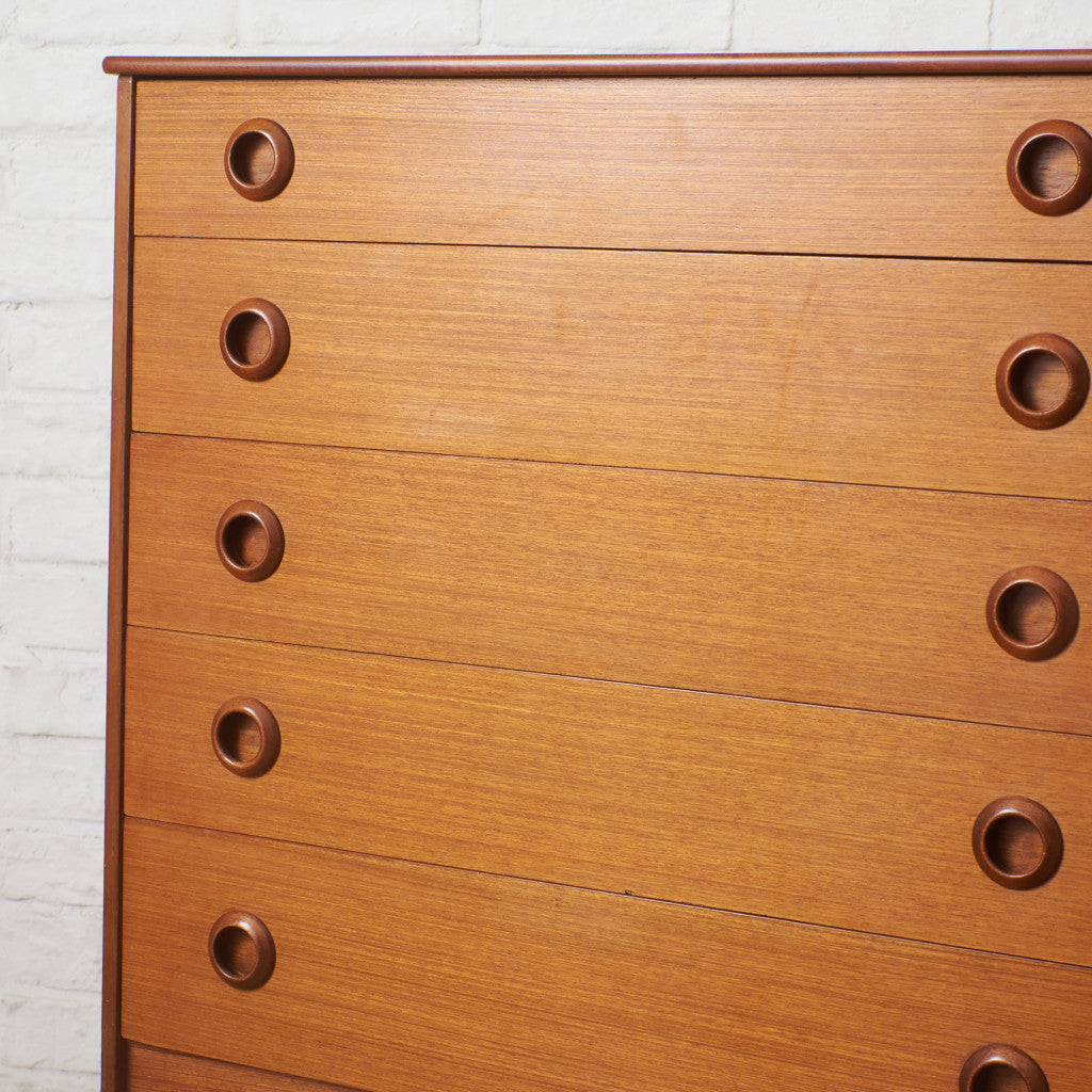 北欧ヴィンテージ 5段 チェスト