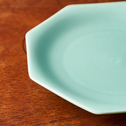 meimei プレート 16.5mm 青磁ブルー