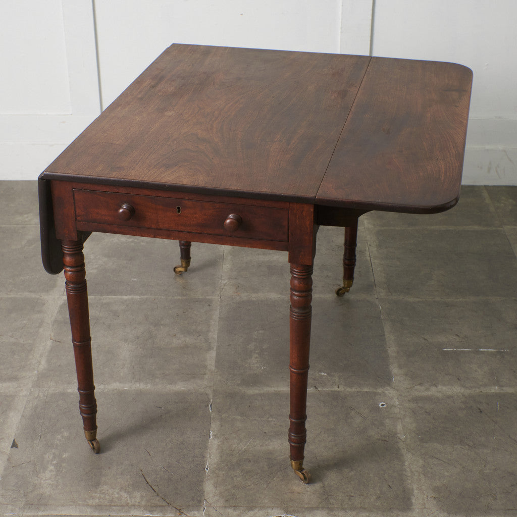 英国アンティーク マホガニー ペンブロークテーブル