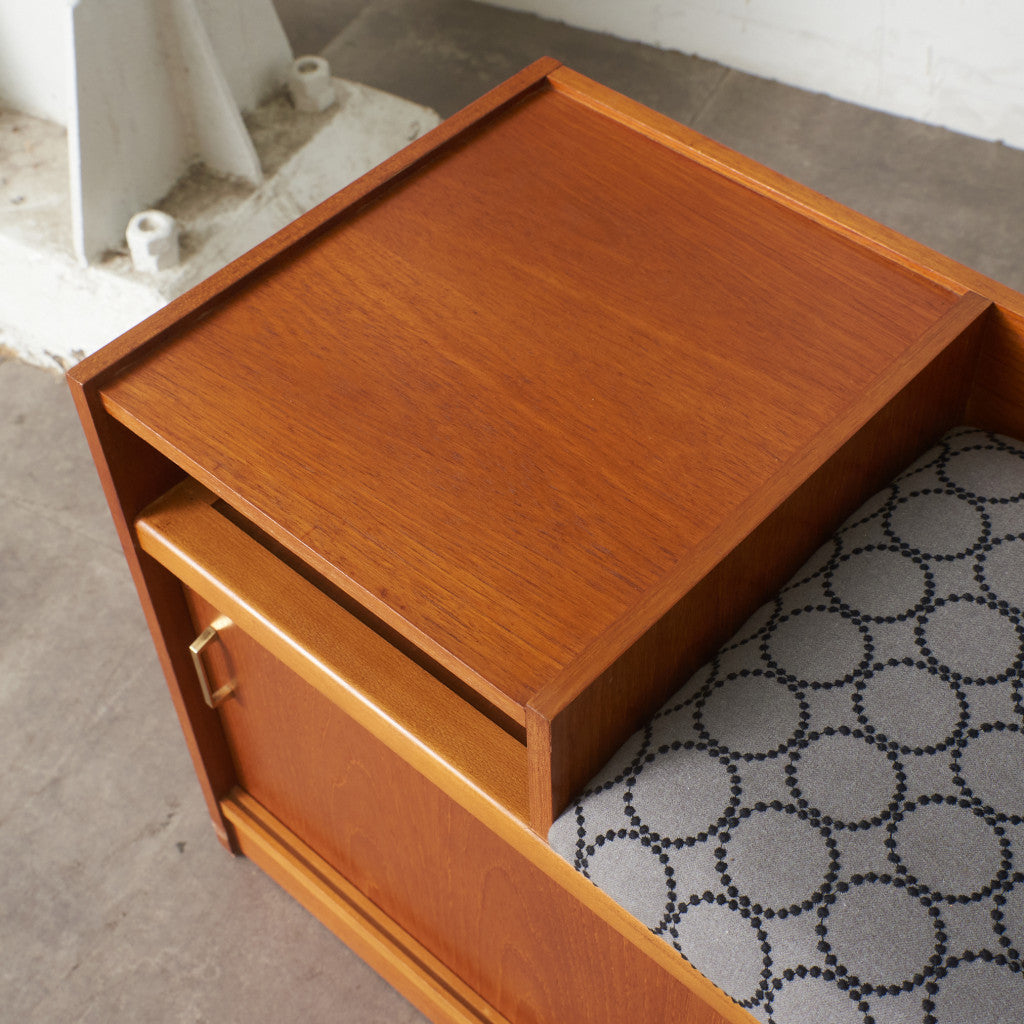 ヴィンテージ テレフォンベンチ / 張替済