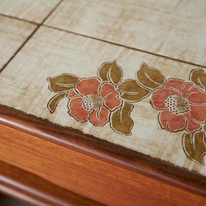 タイルトップ ドロワーネストテーブル (3566D)