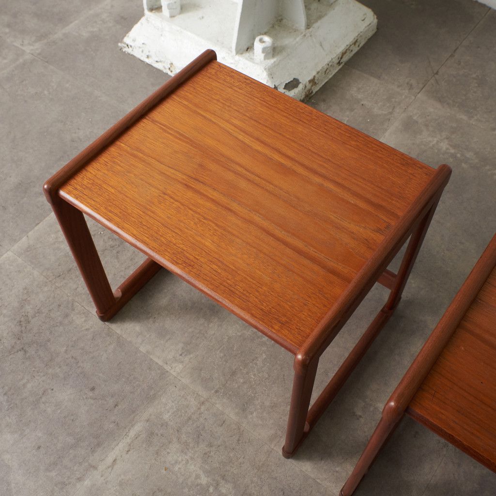 タイルトップ ドロワーネストテーブル (3566D)