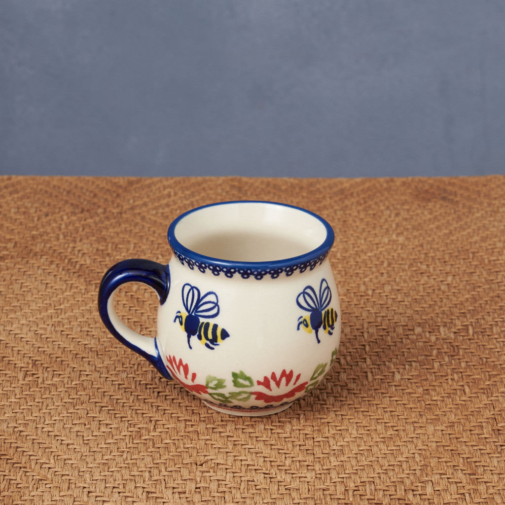 ポーリッシュポタリー マグカップ 蜜蜂