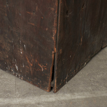 ストリップド加工 スモールコーナーキャビネット