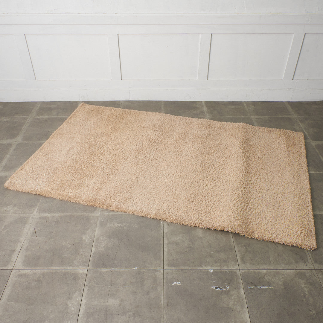 ウールxリネン ラグ