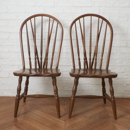 ボウスピンドルバックチェア 2脚セット
