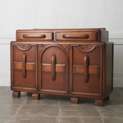 英国アンティーク アールデコ様式 サイドボード