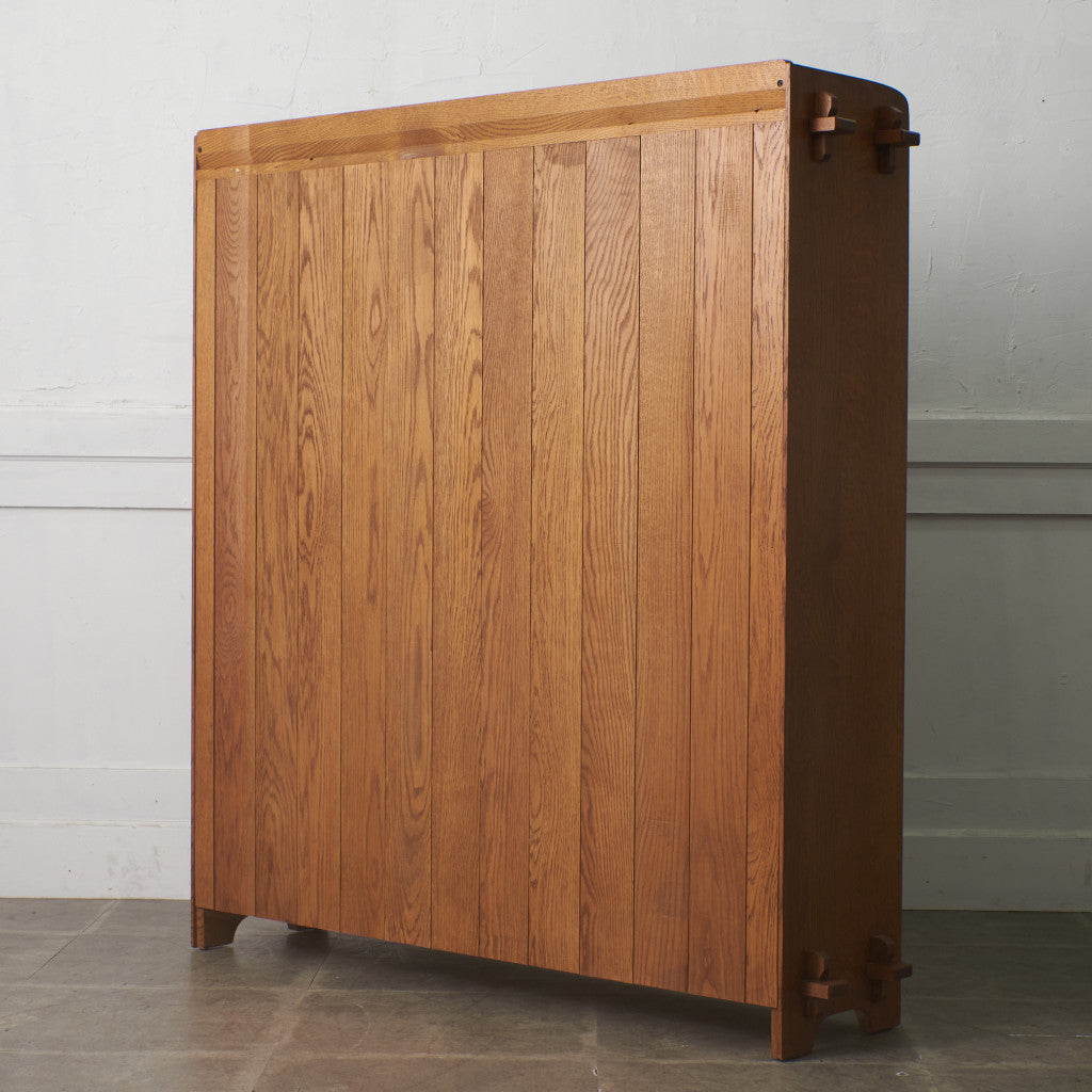 ミッションスタイル ガラスキャビネット