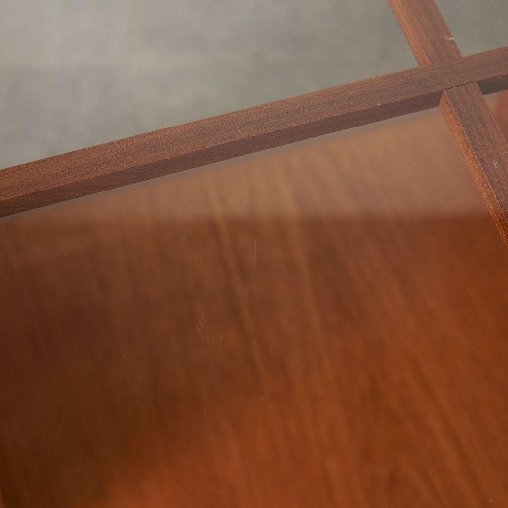 Chevron ガラス天板 コーヒーテーブル