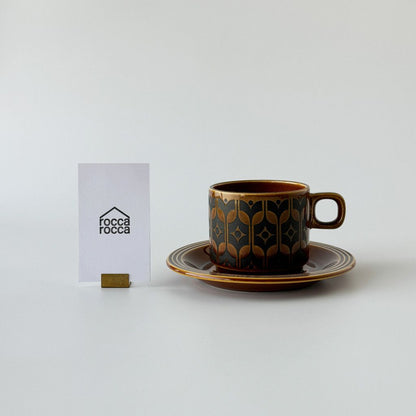 HEIRLOOM エアルーム カップ&ソーサー Autumn brown