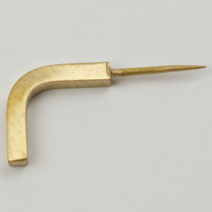 真鍮 Ｌ字フックプッシュピン