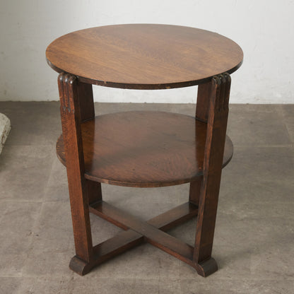 英国クラシック アールデコ様式 サイドテーブル