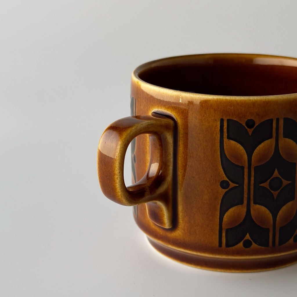 HEIRLOOM エアルーム カップ&ソーサー Autumn brown