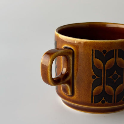 HEIRLOOM エアルーム カップ&ソーサー Autumn brown