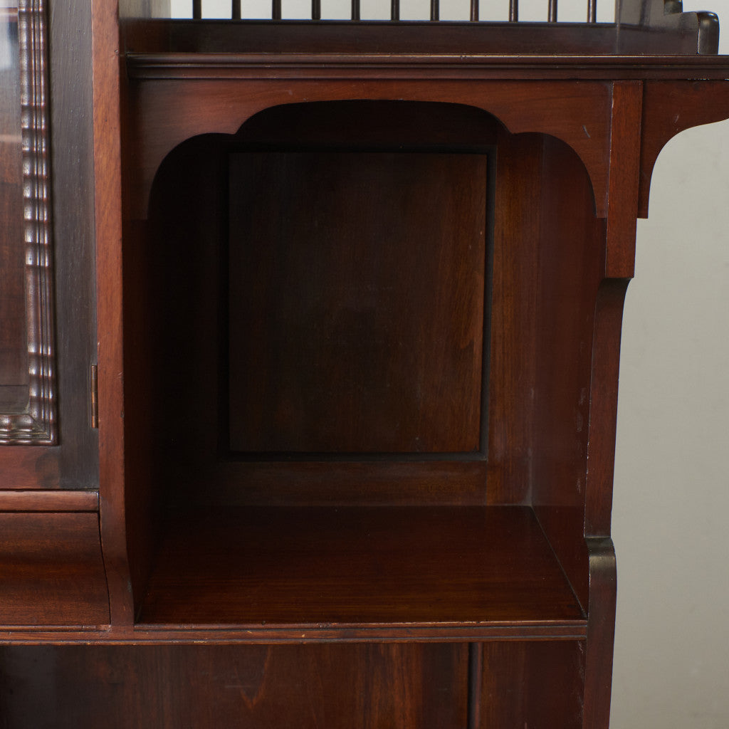 アンティーク アーツアンドクラフツ様式 ブックシェルフ