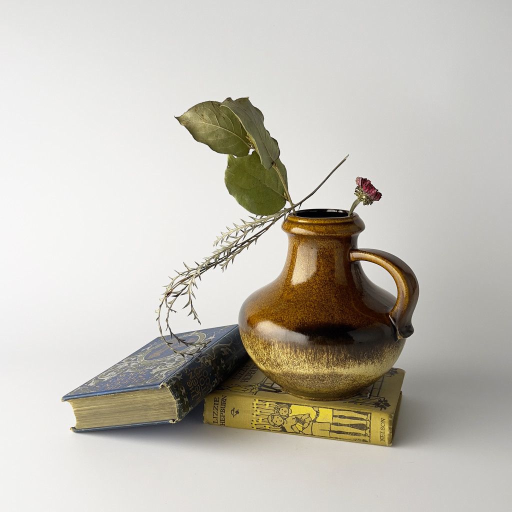 西ドイツ ヴィンテージ Fat lava フラワーベース