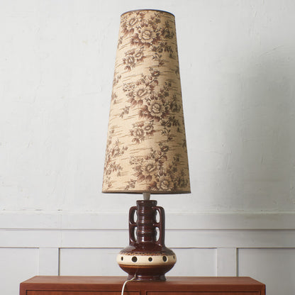 西ドイツヴィンテージ German Art Pottery テーブルランプ