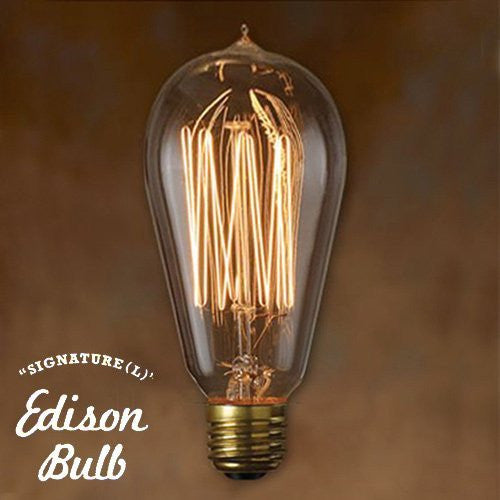 Edison Bulb “Signature” L 40W E26