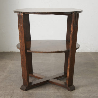 英国クラシック アールデコ様式 サイドテーブル