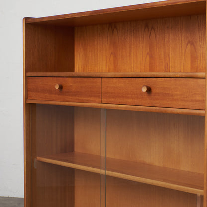 ヴィンテージ ガラスキャビネット