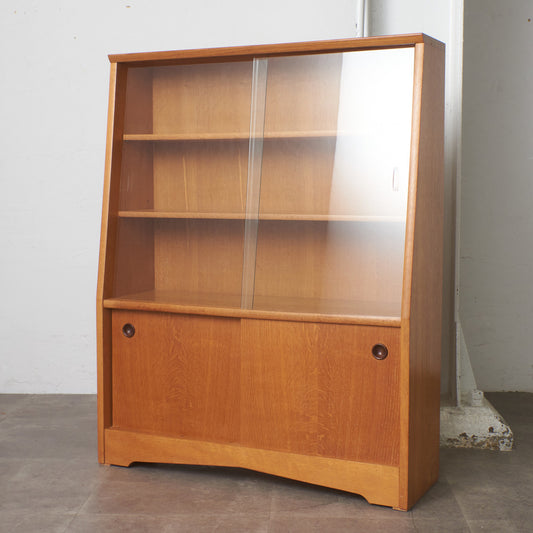 ヴィンテージ ガラスキャビネット