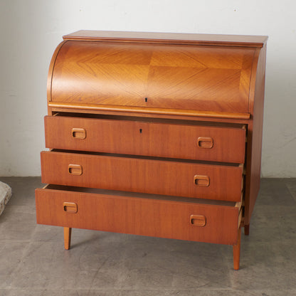 ヴィンテージ ロールトップ ライティングビューロー