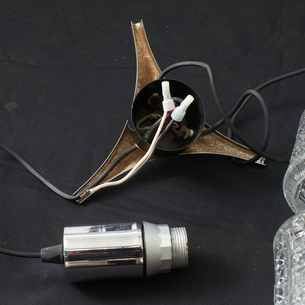 英国ヴィンテージ ガラスシェード ペンダントライト