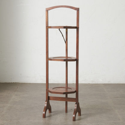 英国アンティーク 折畳み式 ケーキスタンド