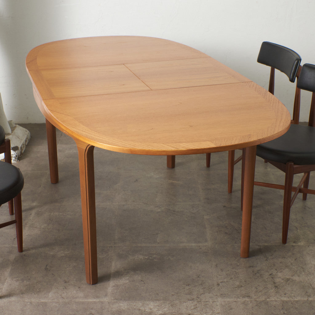 エクステンション オーバル ダイニングテーブル