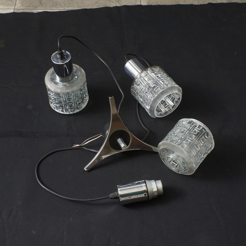 英国ヴィンテージ ガラスシェード ペンダントライト