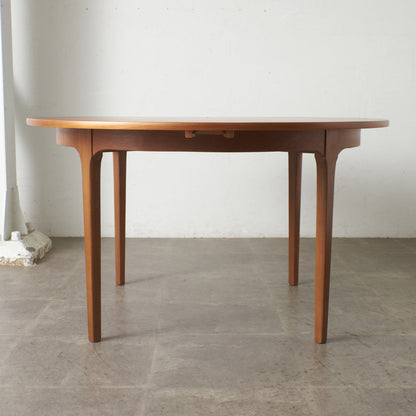 エクステンション ラウンド ダイニングテーブル