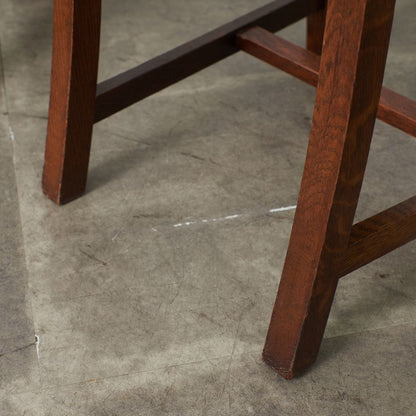 アンティーク ダイニングチェア 4脚セット / 張替品