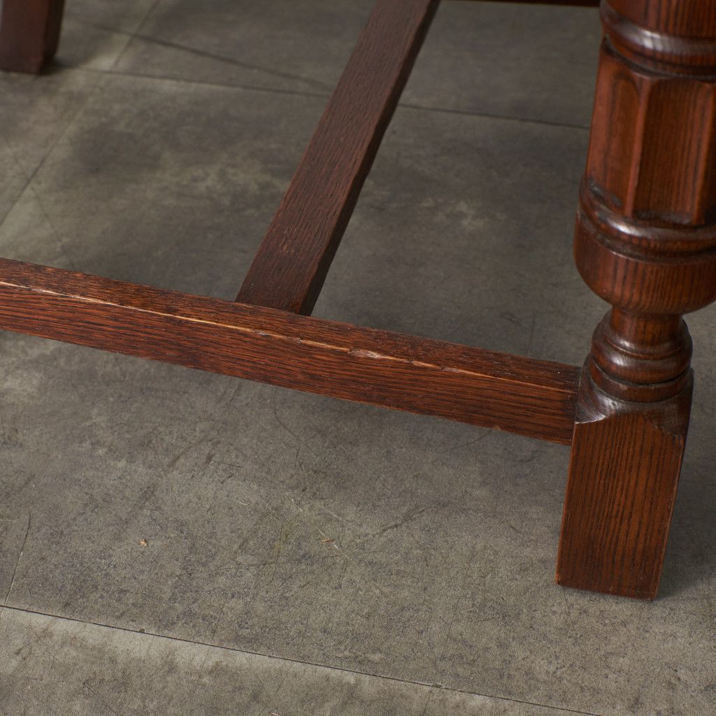 アンティーク ダイニングチェア 4脚セット / 張替品