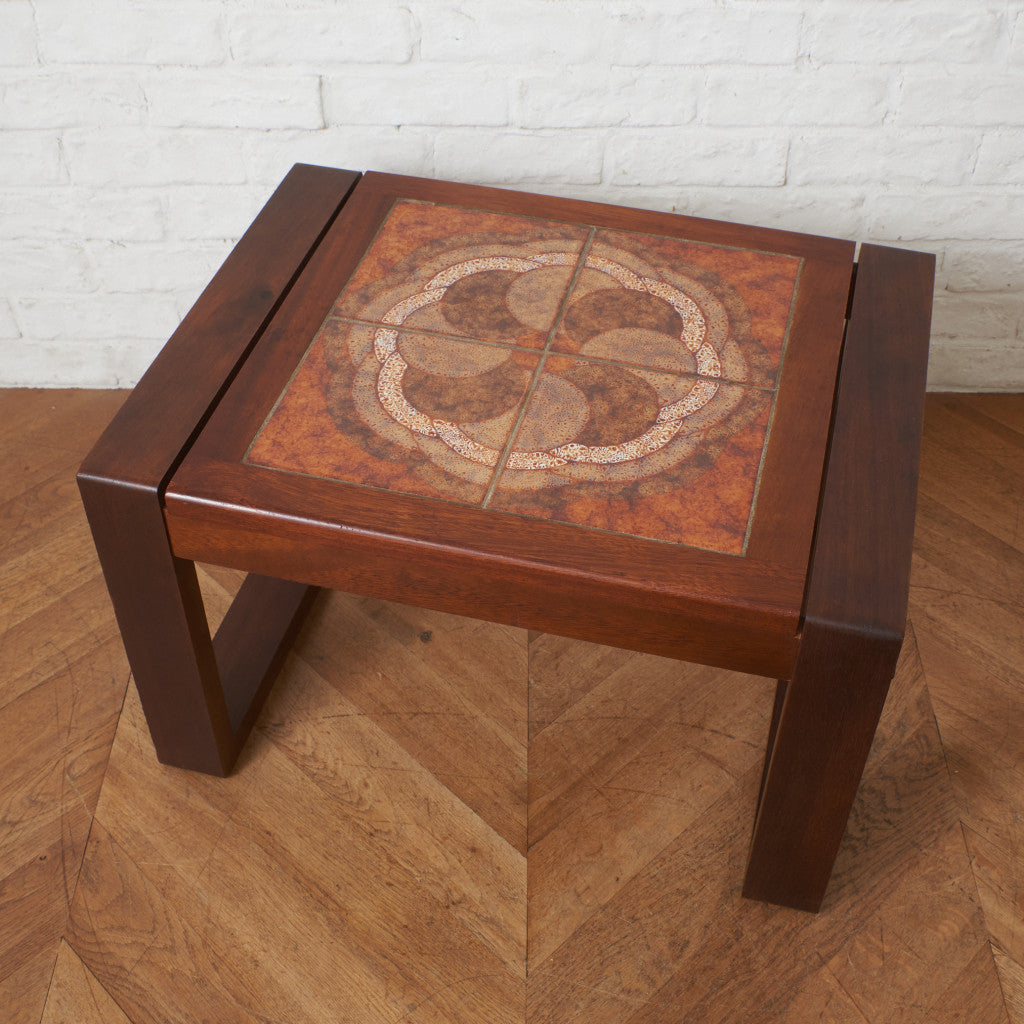 デンマークヴィンテージ タイルトップ コーヒーテーブル