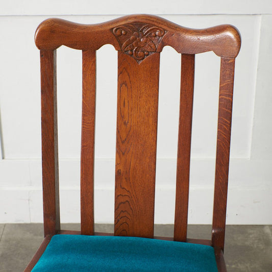 英国アンティーク バルボスレッグチェア / 張替品