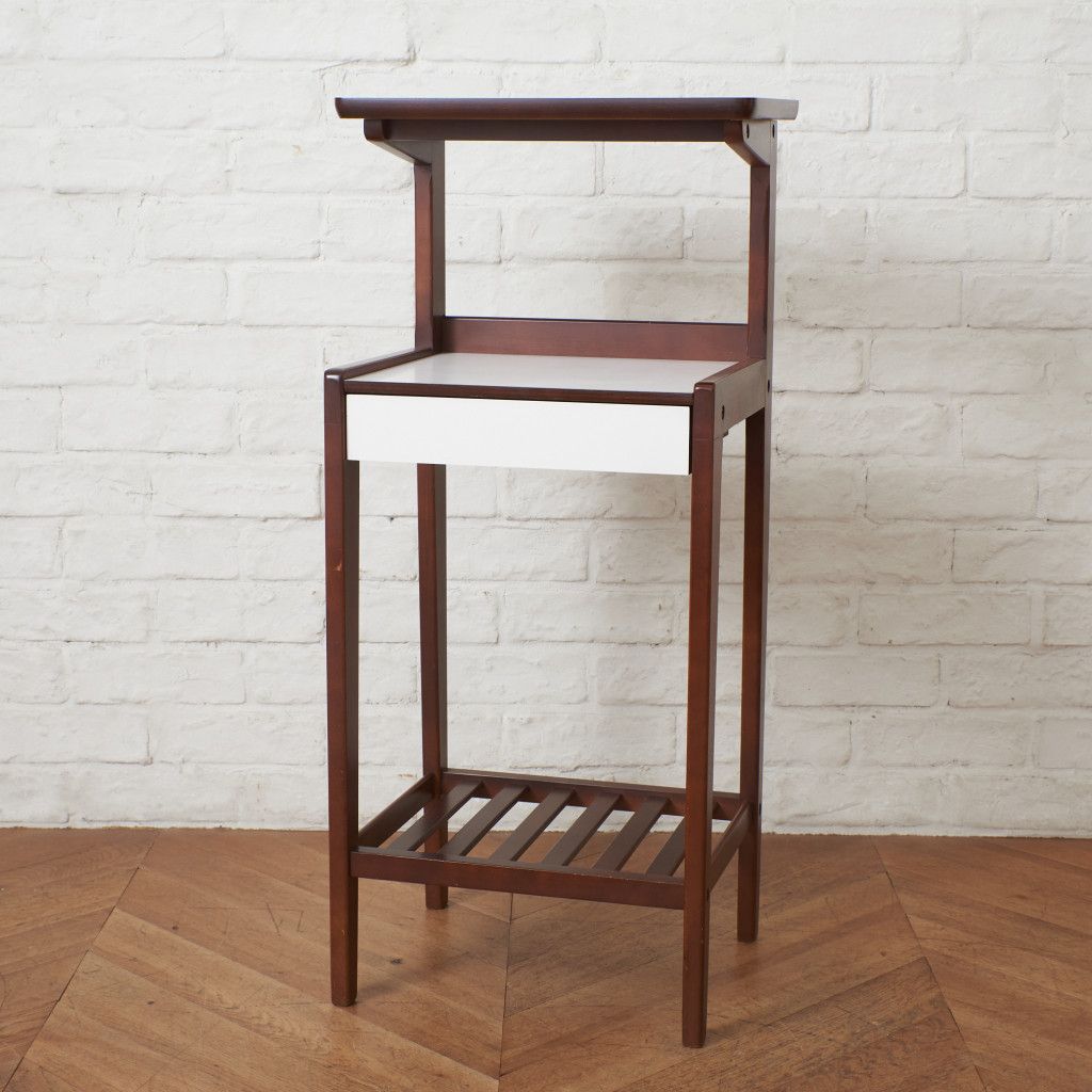 オールドカリモク 電話台