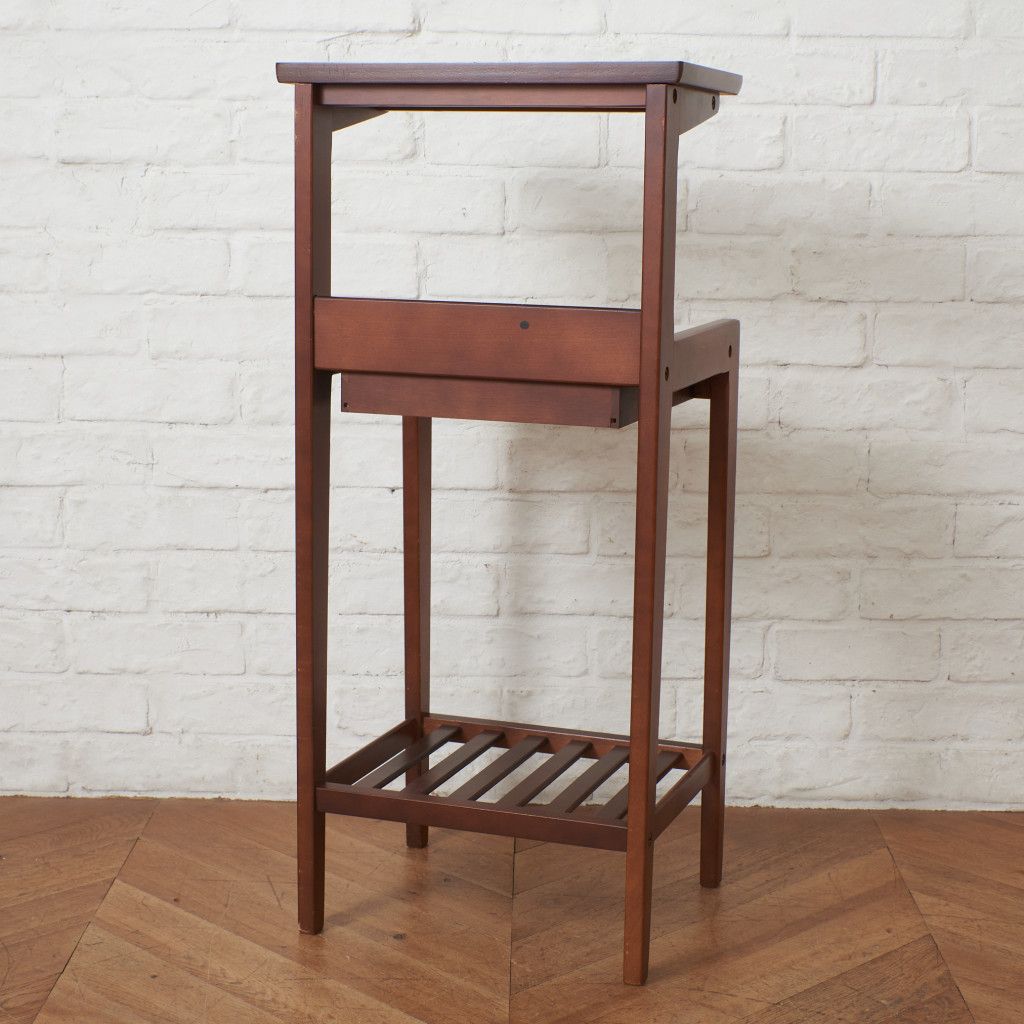 オールドカリモク 電話台