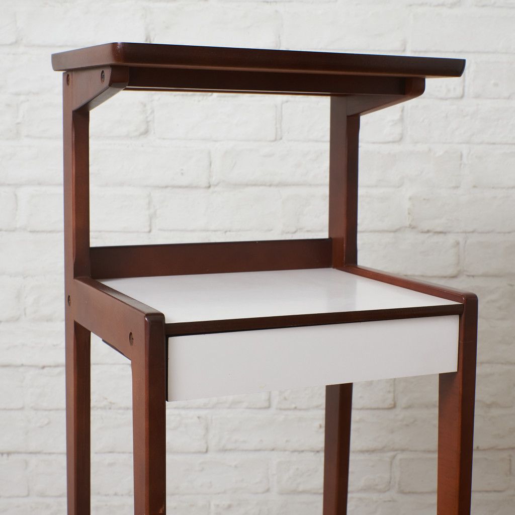 オールドカリモク 電話台