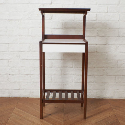 オールドカリモク 電話台